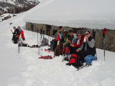 Verdiente Pause im Fextal