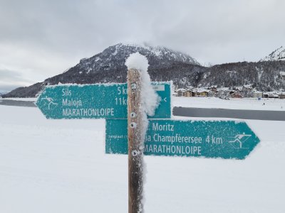 Loipennetz Oberengadin